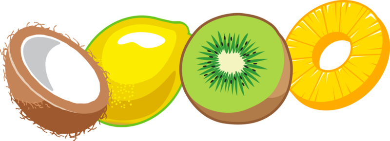 Tropical mix foreground